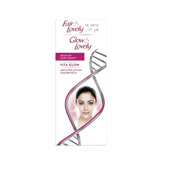 Glow & Lovely Formerly Fair & Lovely Face Cream With Vitaglow Herbal Balance For Glowing Skin 100 gm