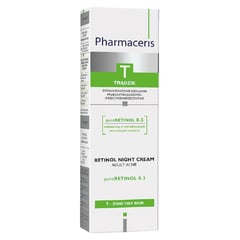 PHARMACERIS T ANTI-ACNE RETINOL NIGHT CREAM FOR ADULTS PURERETINOL 0.3 40 ML