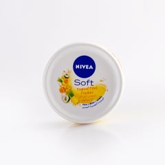 NIVEA SOFT CREAM YELLOW 200ml