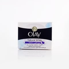 OLAY NATURAL WHITE NIGHT CREAM  50ml