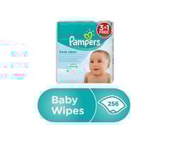 Pampers Baby Wipes Fresh (64*4) 256 Wipes