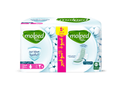 مولبيد فوط نسائية مضادة للبكتيريا كبيرة جدا 9*16