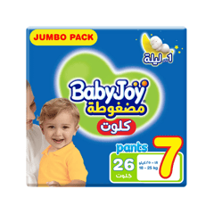 عبوة كلوت كبيرة ومضغوطة من بيبي جوي