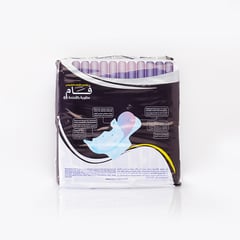 fam feminine napkins 24 pieces trifold with wings night