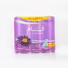 fam feminine napkins 10*4 pieces maxi with wings 33% off
