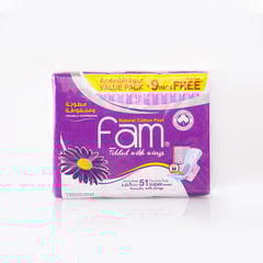 fam feminine napkins maxi with wings super