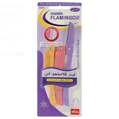 Feather-Flamingo Razor For Face & Body Shaving
