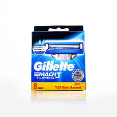 GILLETTE MACH3 TURBO 8 REFILL BLADES