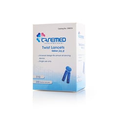 LANCET CAREMED 31G 200 PIECES