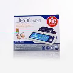 PIC BLOOD PRESSURE MONITOR CLEAR RAP