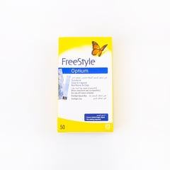 FREESTYLE OPTIMUM (MEDISENSE) STRIPS 50 PCS