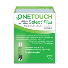 ONE TOUCH SELECT PLUS STRIPS 50 ' S