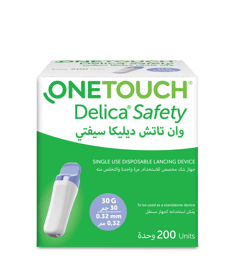 ONE TOUCH DELICA SAFETY LANCET 200