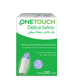 ONE TOUCH DELICA SAFETY LANCET 100