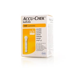 ACCU CHEK SOFTCLIX LANCETS 100 PIECES