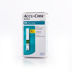 ACCU-CHEK ACTIVE STRIPS 50 PCS