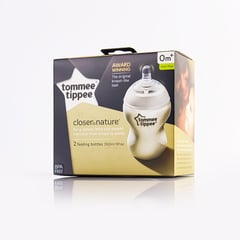TOMMEE FEEDING BOTTLE  DECORATED 2*260 ML