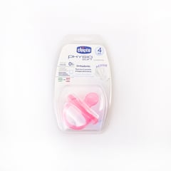 CHICCO PHYSIO RING PINK SILICONE SOOTHER