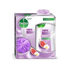 دبتول غسول للجسم بامبر + ليفة