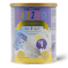 Lactonic Ease 2 Go Baby Milk Stage 1 400 gm