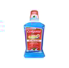 COLGATE MOUTH WASH PEPPERMINT 500 ML (BLUE)