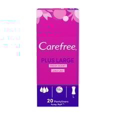 CAREFREE FEMININE NAPKINS MAXI FRESH 20 PIECES