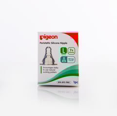 PIGEON S-TYPE NIPPLE SUPER-STRETCHABLE 1 PIECES LARGE BOX