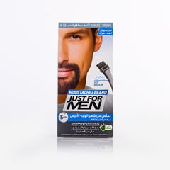 Just For Men Mustache & Beard M-50 Darkest Brown