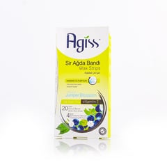 AGISS WAX STRIPS SENSITIVE 24 PIECES