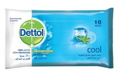 Dettol - Anti-Bacterial Cool Skin 10 Wipes