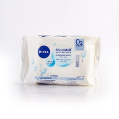 NIVEA FACE WIPES MICELLAR 3x1