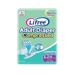 Lifree Adult Diaper Adhesive Tape Super Large 20+4 Pads