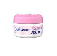 JOHNSON’S Body Cream 24 HOUR Moisture Soft 200ml