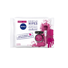NIVEA Face Wipes Gentle Cleansing 3-in-1 Dry & Sensitive Skin 25 Wipes