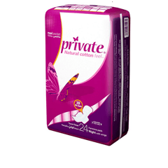 Private Night Maxi 24 Pads