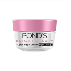 كريم برايت بيوتي الليلي مع كريم تفتيح من بوندز 50 مل