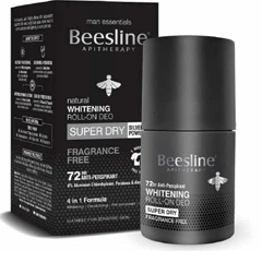 Beesline Roll on For Men Super Dry Fragrance free 50ml