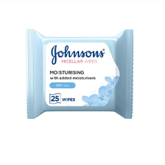 JOHNSON D/ESS. WIPES FOR DRY SKIN 25 PCS