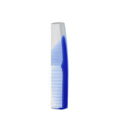 Intervion Hair Comb Transparent Rattail