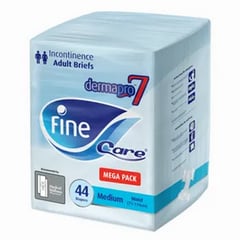 FINE CARE ADULT DIAPER MED 44 PCS