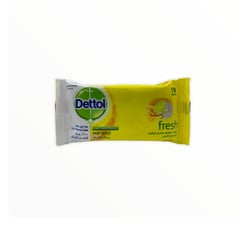 Dettol Fresh Antibacterial Skin Wipes 10 wipes