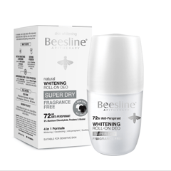 Beesline Roll On Super Dry Fragrance Free 50ml