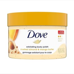 Dove Body Exfoliating Polish Scrub Crushed Almond & Mango Butter