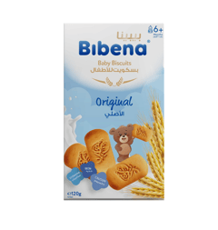 Bibena Baby Biscuits Original 6+ 120 gram