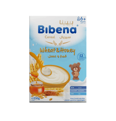 Bibena Cereal Wheat & Honey 6+ 250 gram