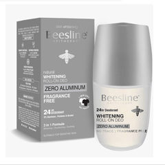 Beesline Whitening Roll On Deo Zero Aluminum Fragrance Free 70ml