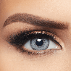 عدسات ليالا - عبوة من عدستين - كلاودي جراي