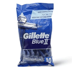 Gillette Blue II Chromium Coating 10 Pieces