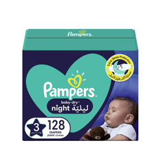 Pampers Baby-Dry Night Size 3 - 7-11 kg 128 Diapers