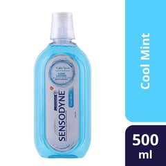 Sensodyne Cool Mint Mouthwash for Sensitive Teeth 500ml